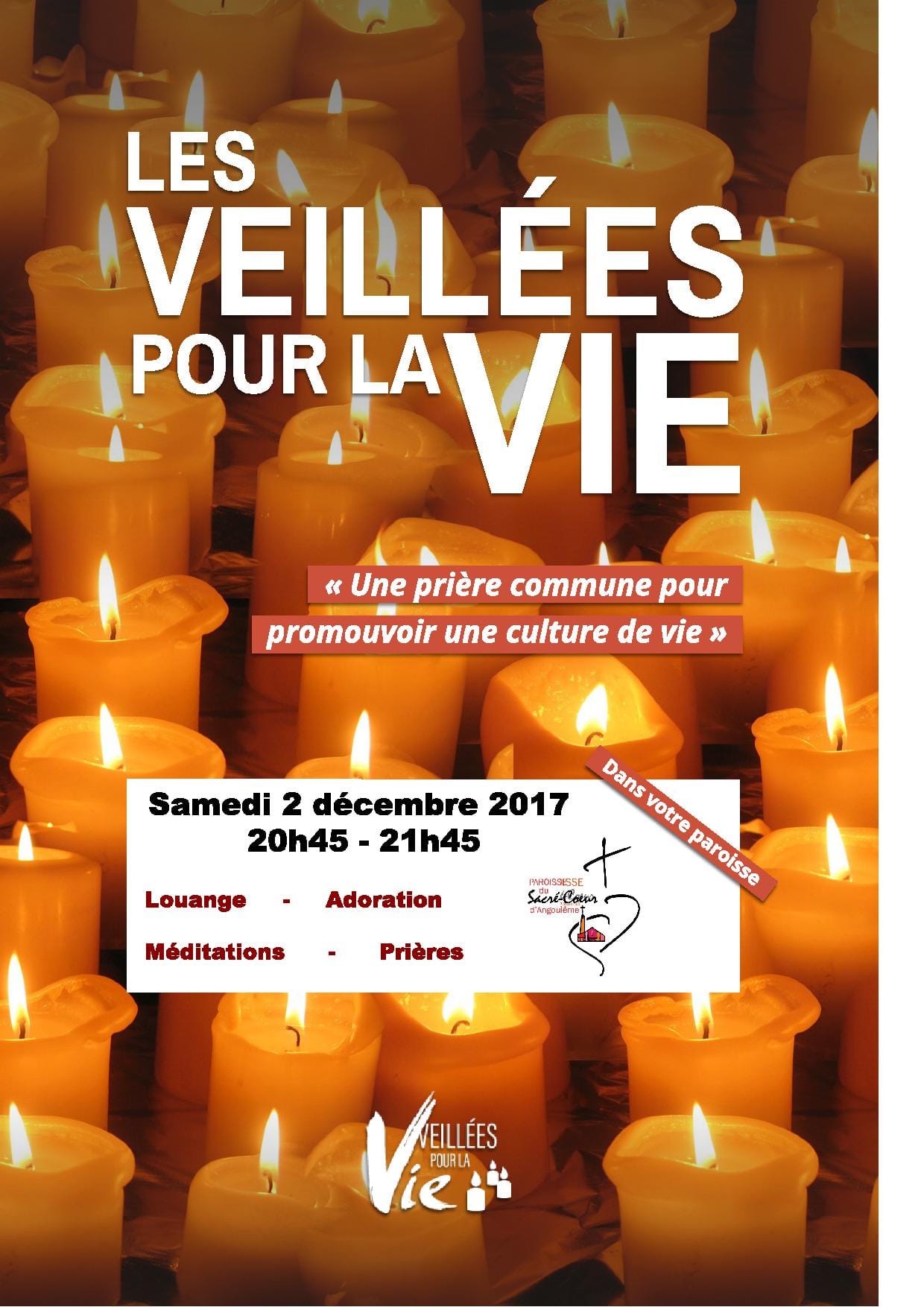 Veillée de prière pour la Vie