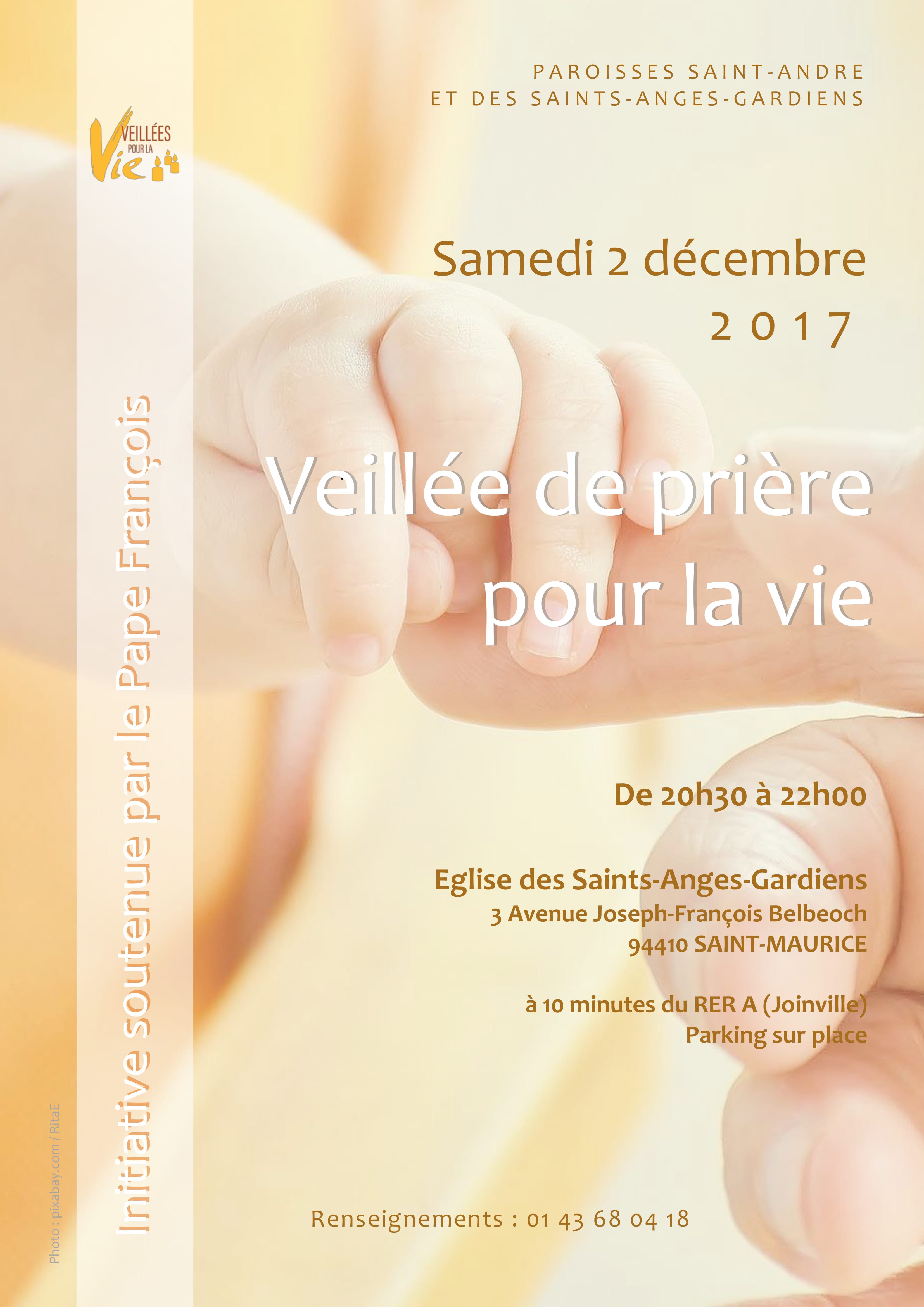 Veillée pour la vie à SAINT-MAURICE (94)