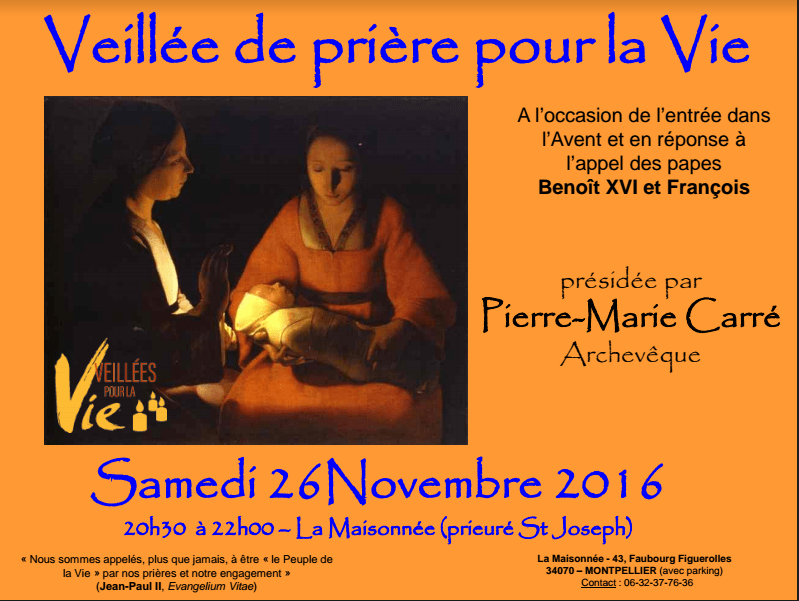 Veillée à Montpellier