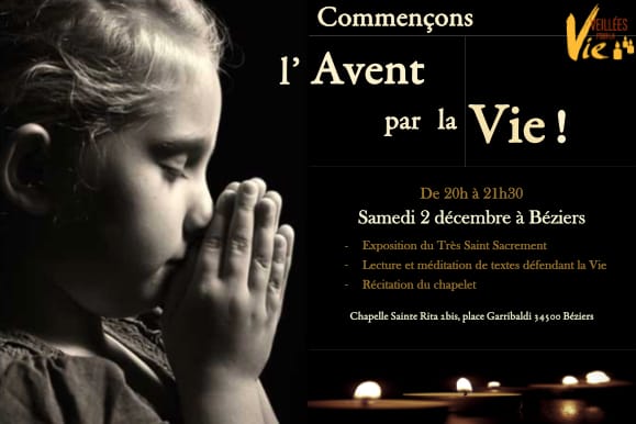 Commençons l'Avent par la Vie