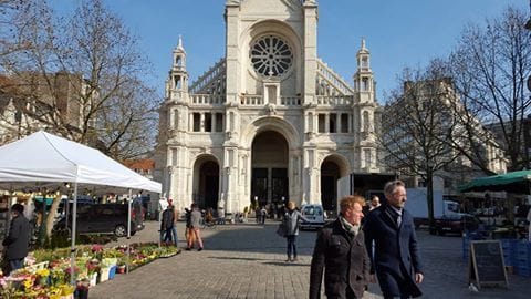 Veillée pour la Vie en l'église Ste Catherine de Bruxelles