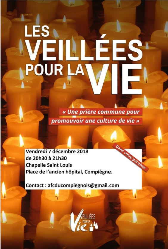 Veillée de prière pour la Vie Compiègne