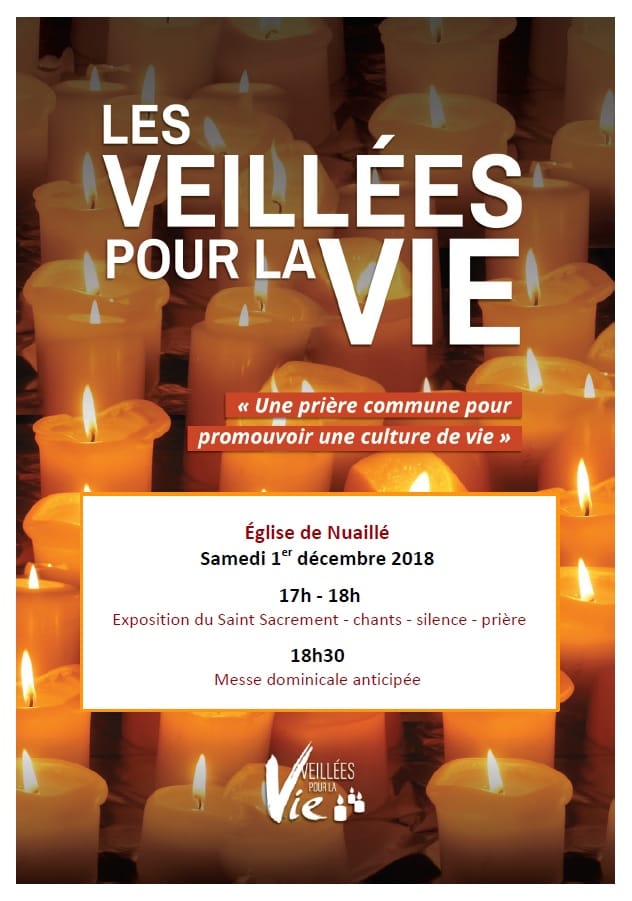 Veillée pour la Vie – Eglise de NUAILLE (49340)