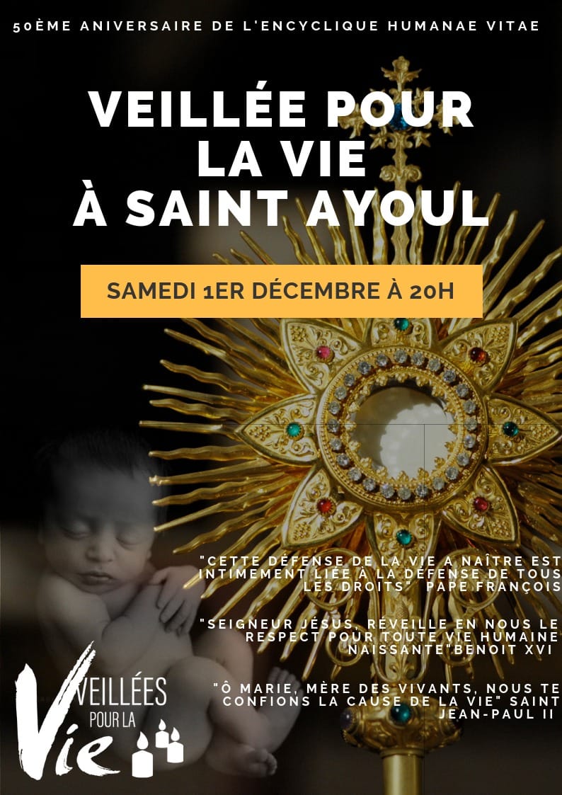 Veillée pour la vie 2018