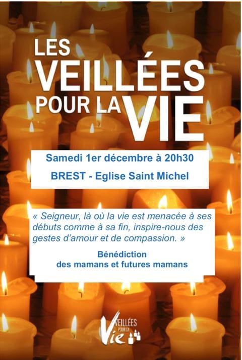 BREST : Veillée pour la Vie