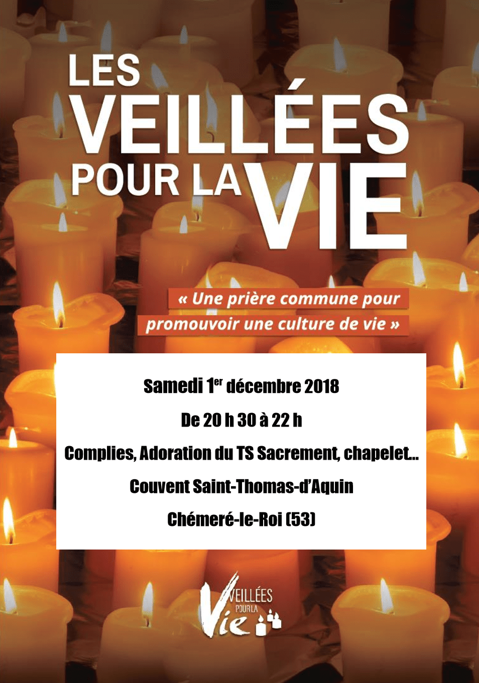Veillée de prière pour la Vie