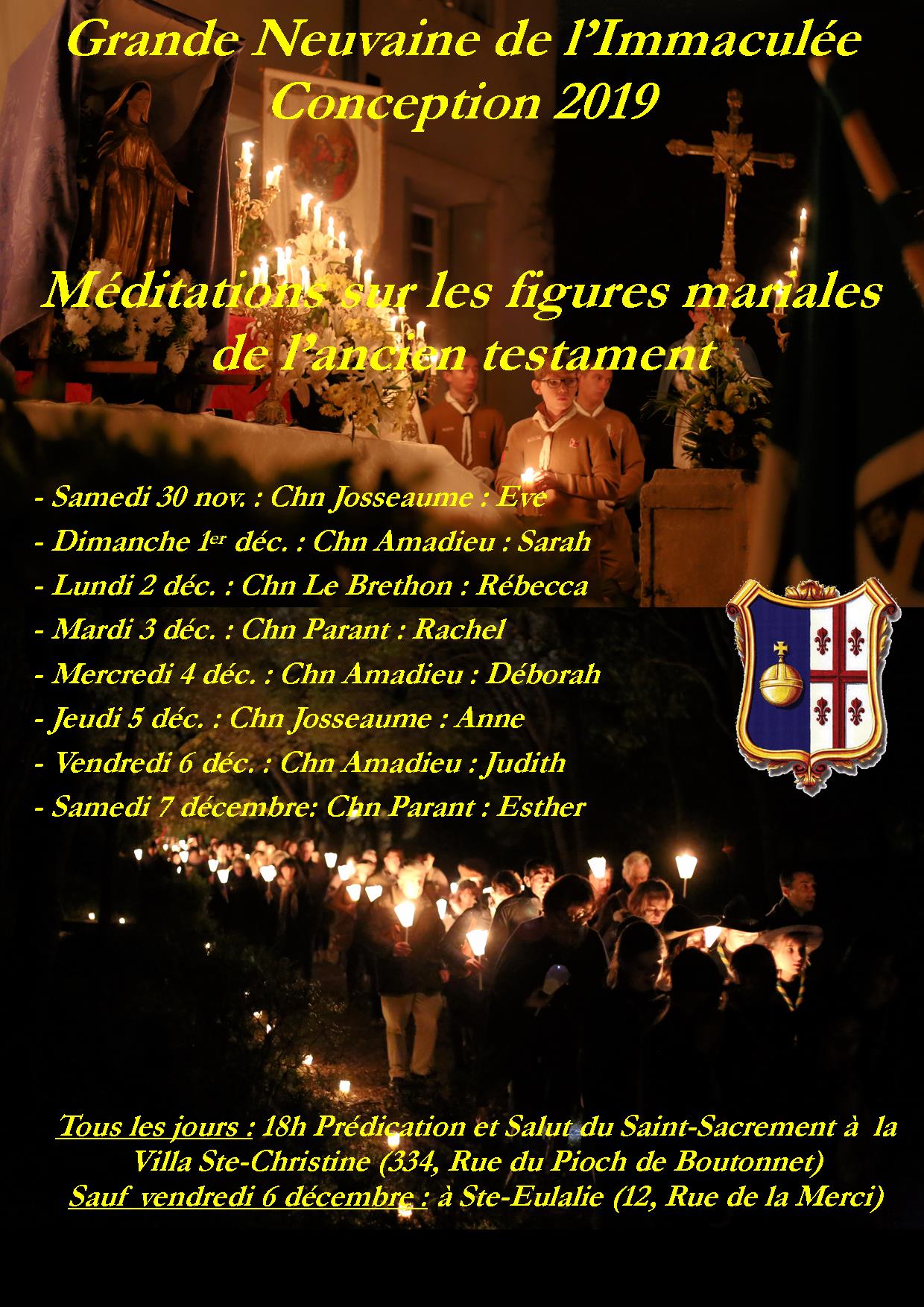 Veillée pour la vie et ouverture de la Neuvaine de l'Immaculée Conception
