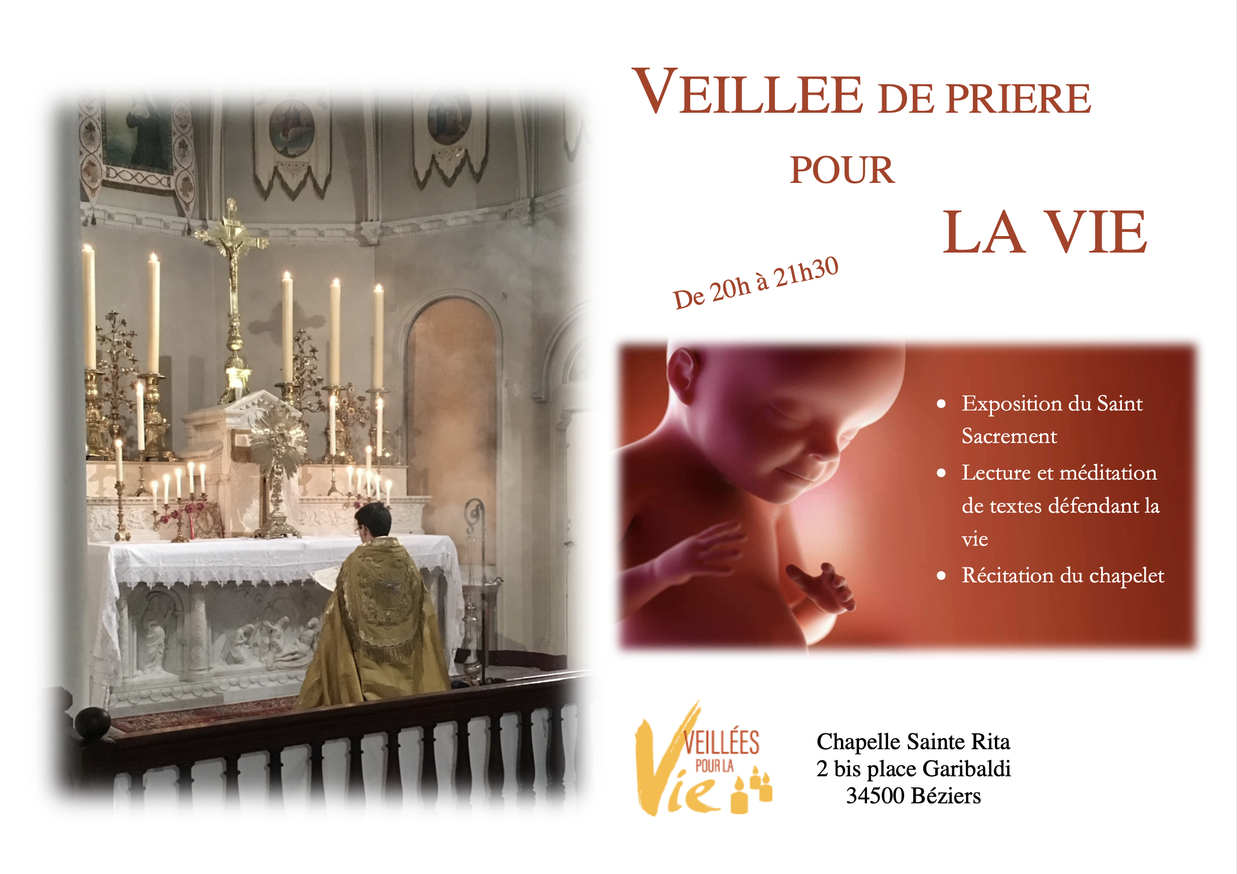 Veillée de prière pour la vie
