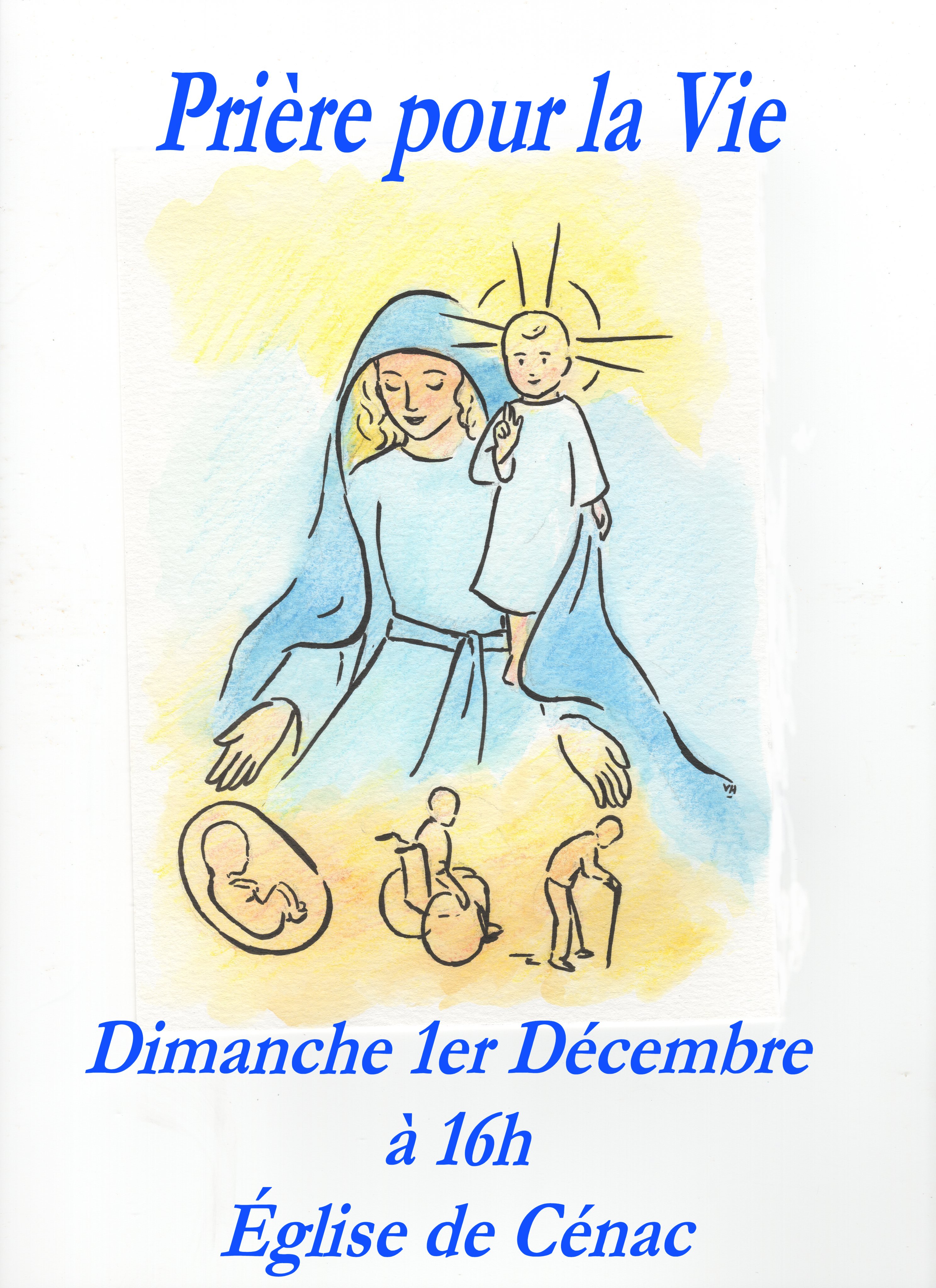prière pour la vie