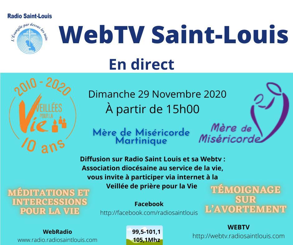 Veillée pour la vie avec Mère de Miséricorde Martinique