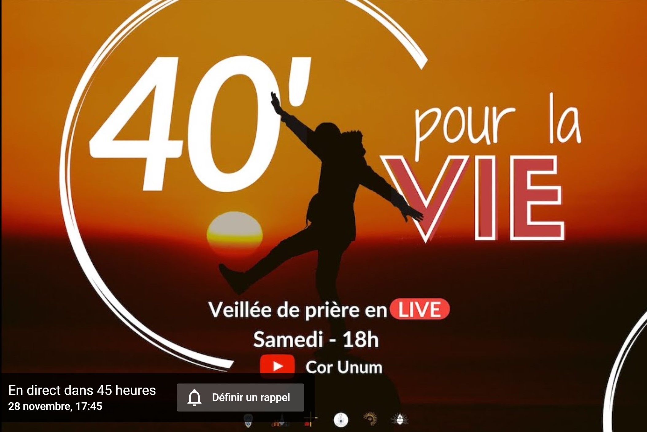 40' pour la Vie