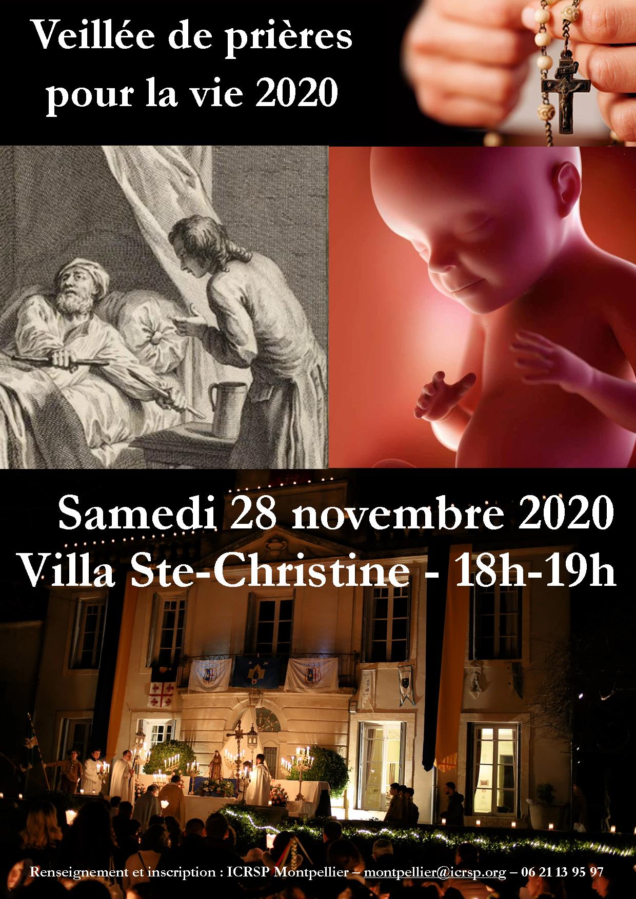 Veillée pour la vie, Montpellier