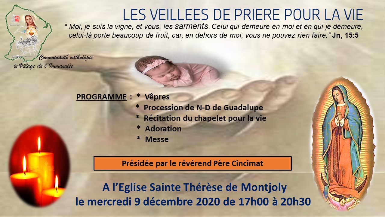 Veillée de prière pour la vie