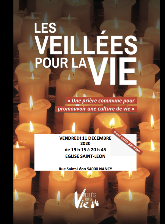 Veillée pour la Vie 2020 à Nancy