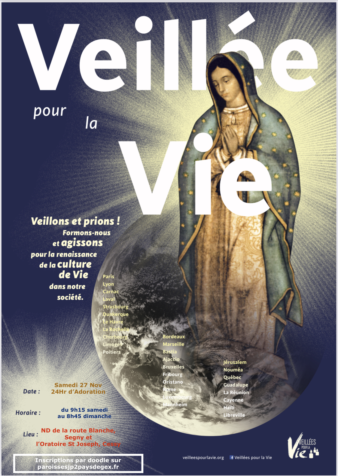 24h d’Adoration Eucharistique Paroisse SJP2 Pays de Gex
