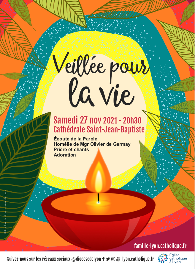 Veillee pour la Vie à Lyon