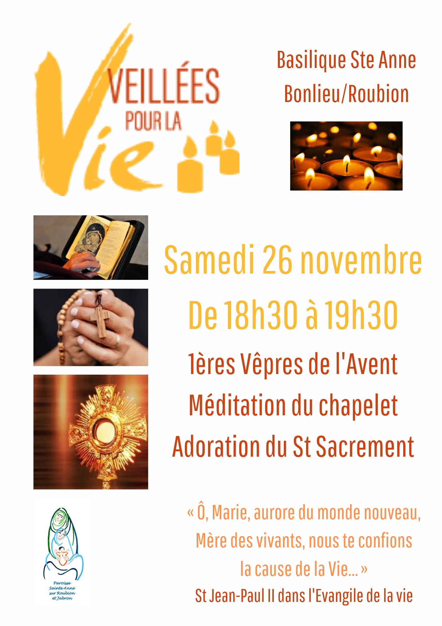 Veillée pour la Vie