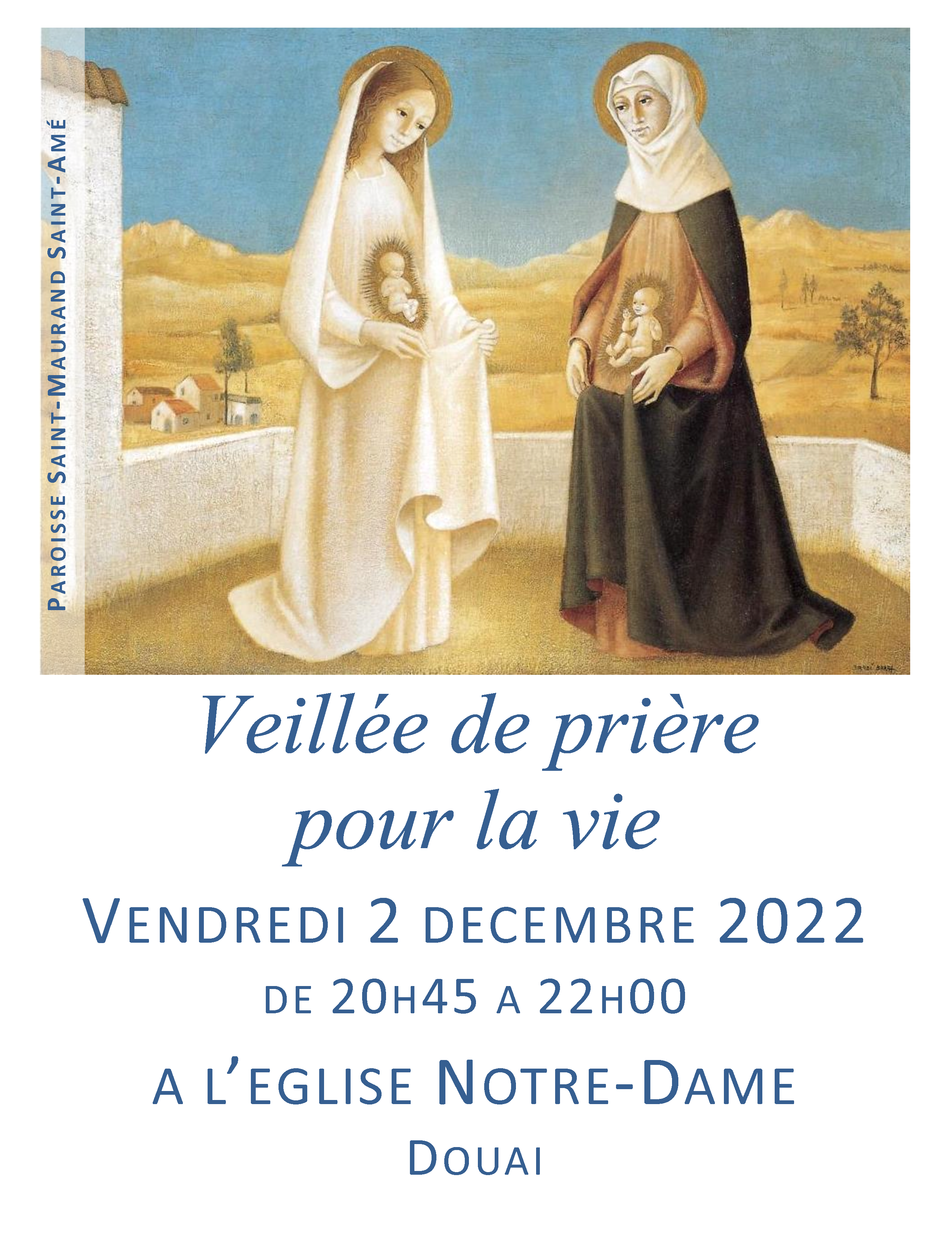 Veillée de prière et d'adoration pour la Vie à Douai