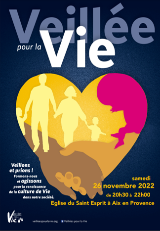 Veillée pour la Vie à Aix en provence