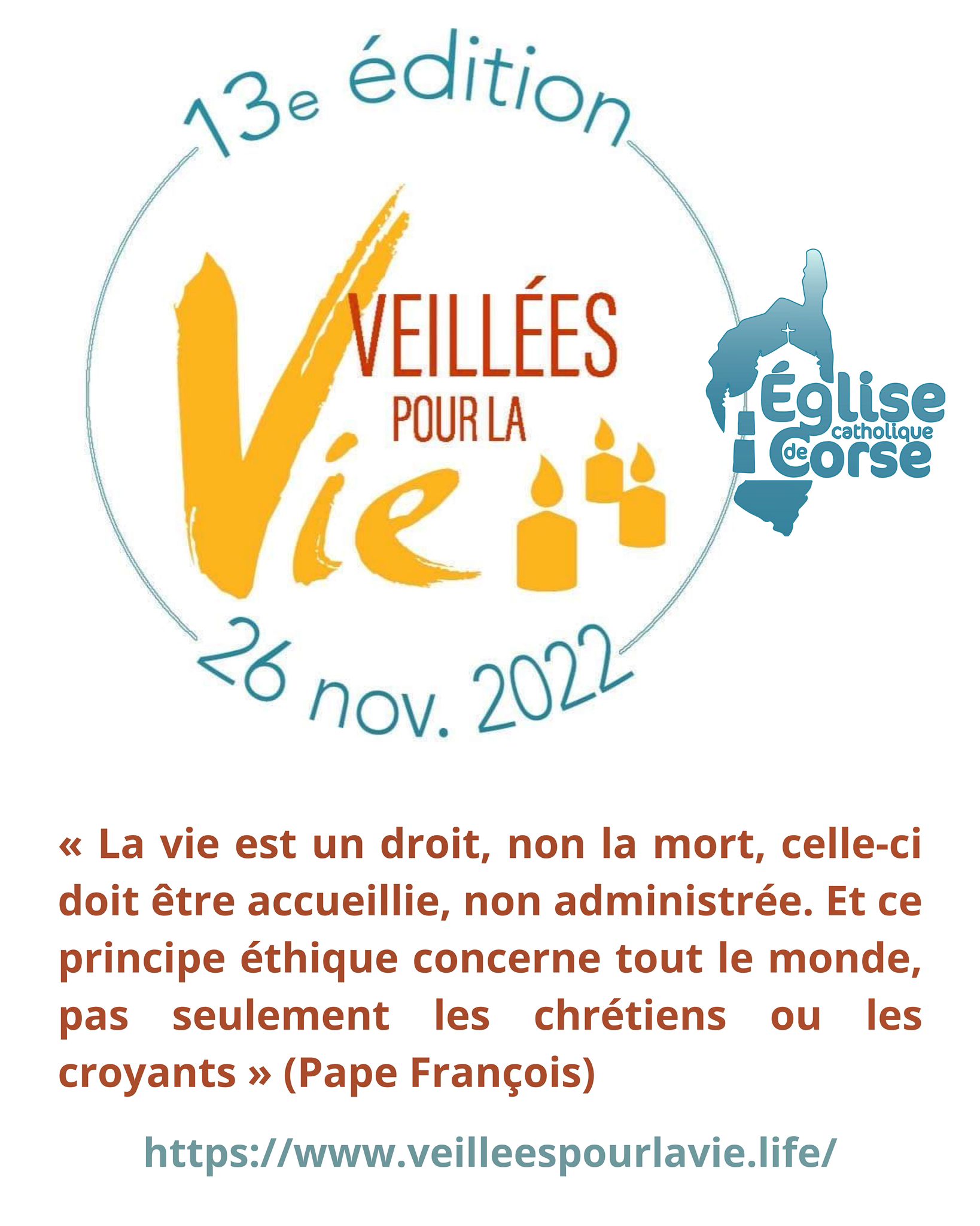 Veillée pour la Vie - Église Saint-Roch - Ajaccio