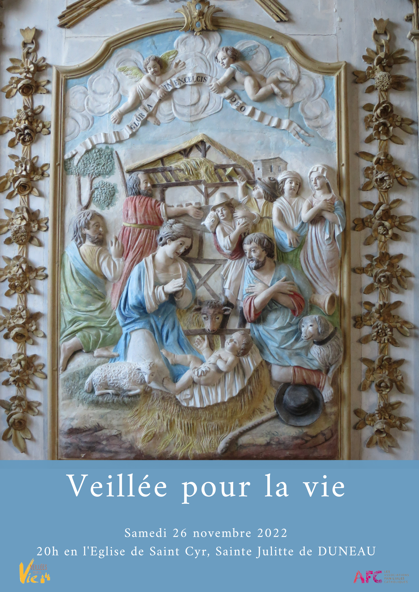 Veillée pour la vie à Duneau