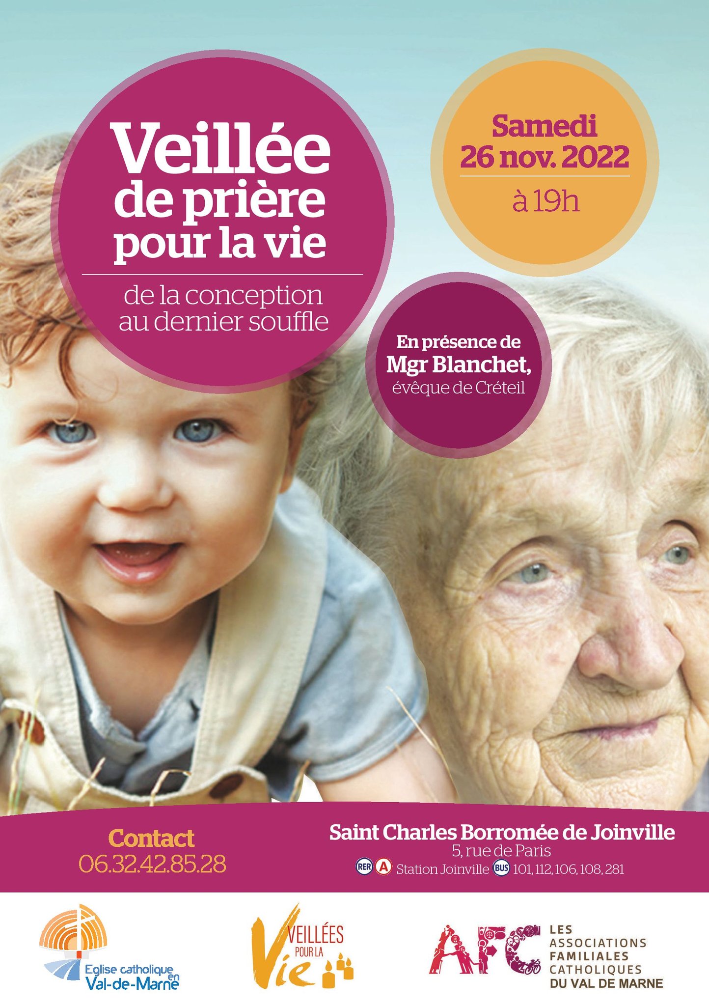 Veillée diocésaine de prière pour la vie