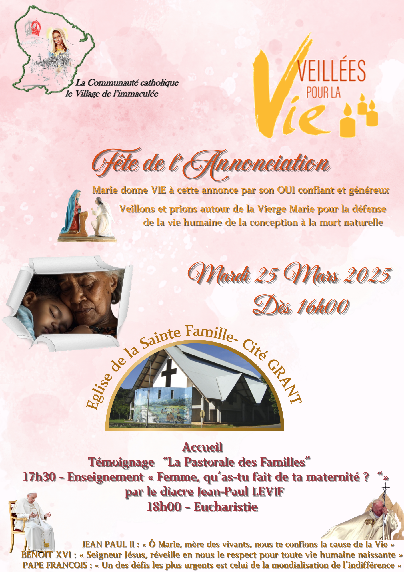VEILLEE POUR LA VIE