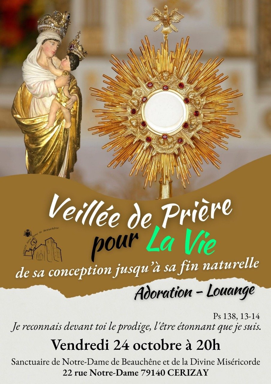 Veillée de prière pour la vie de sa conception jusqu'à sa fin naturelle