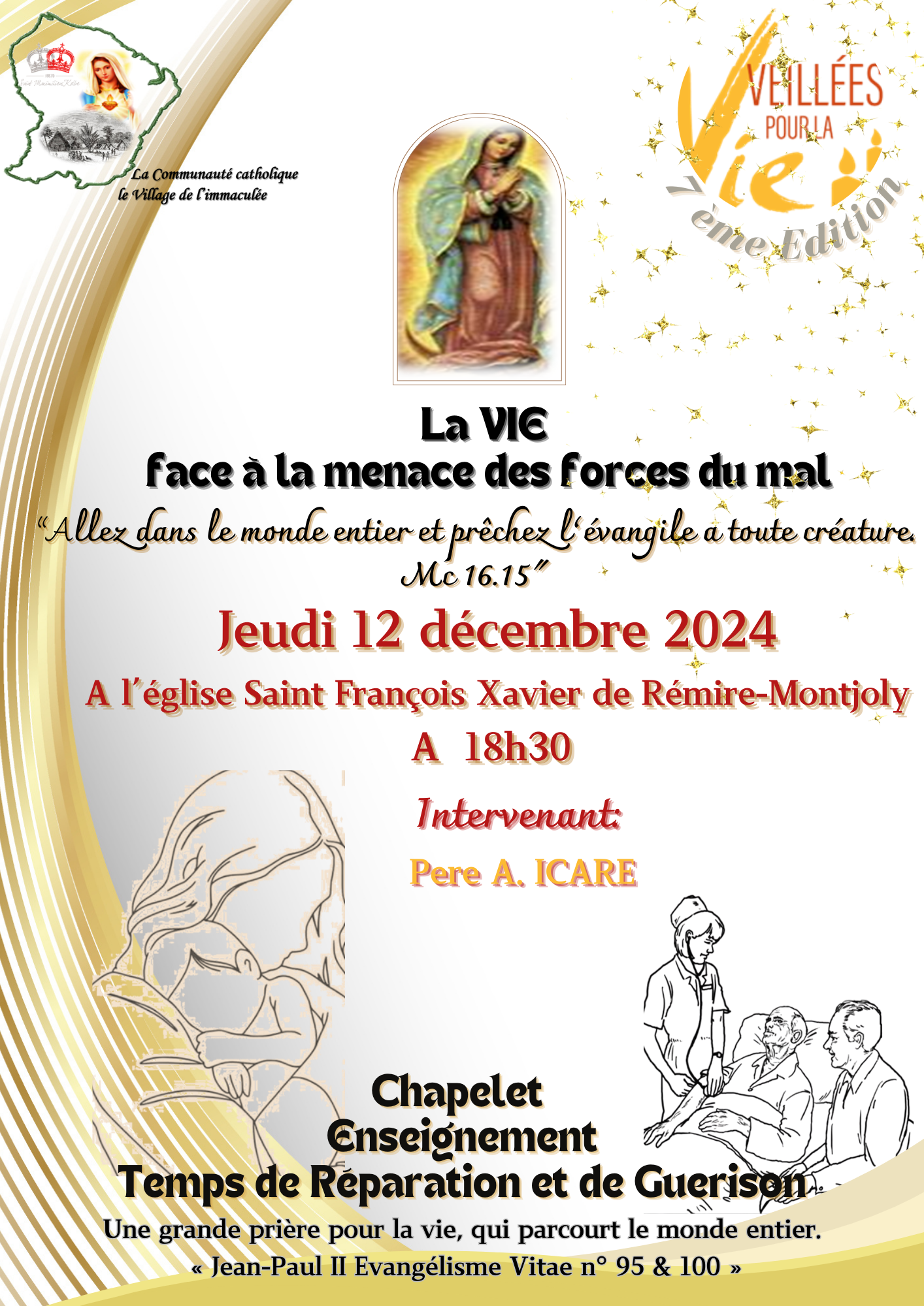 La Vie face à la menace des forces du mal