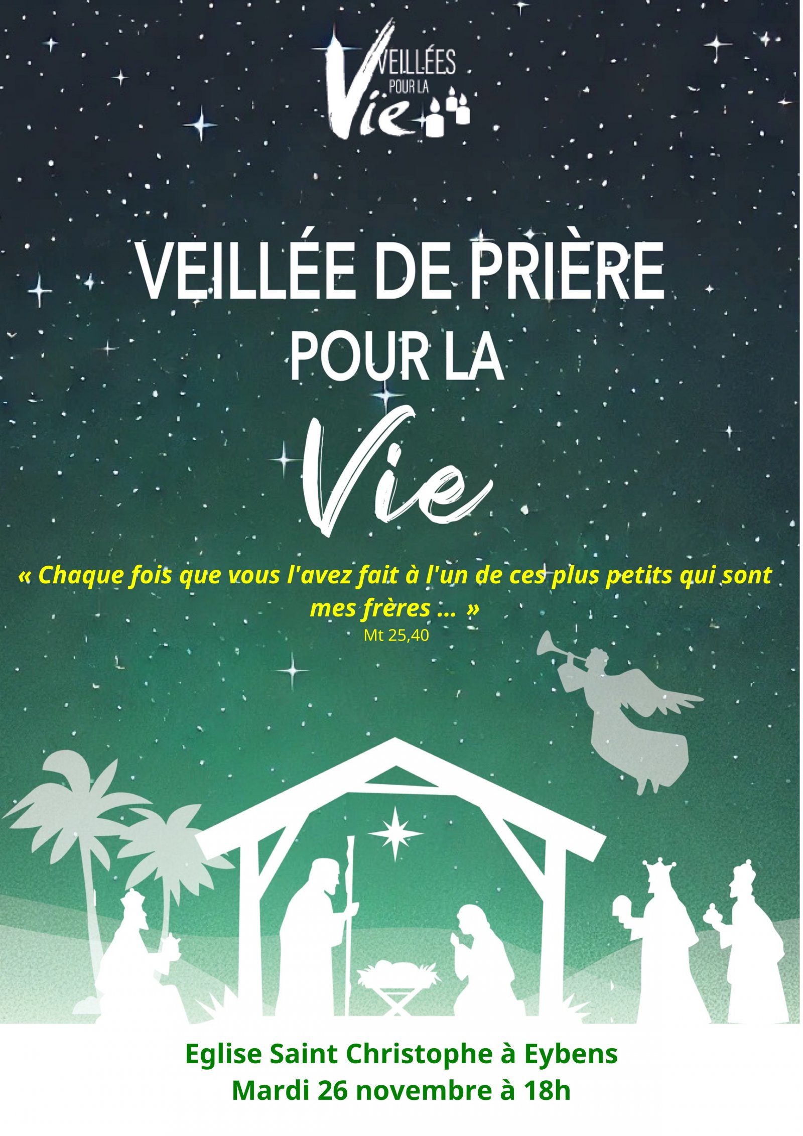Veillée pour la Vie