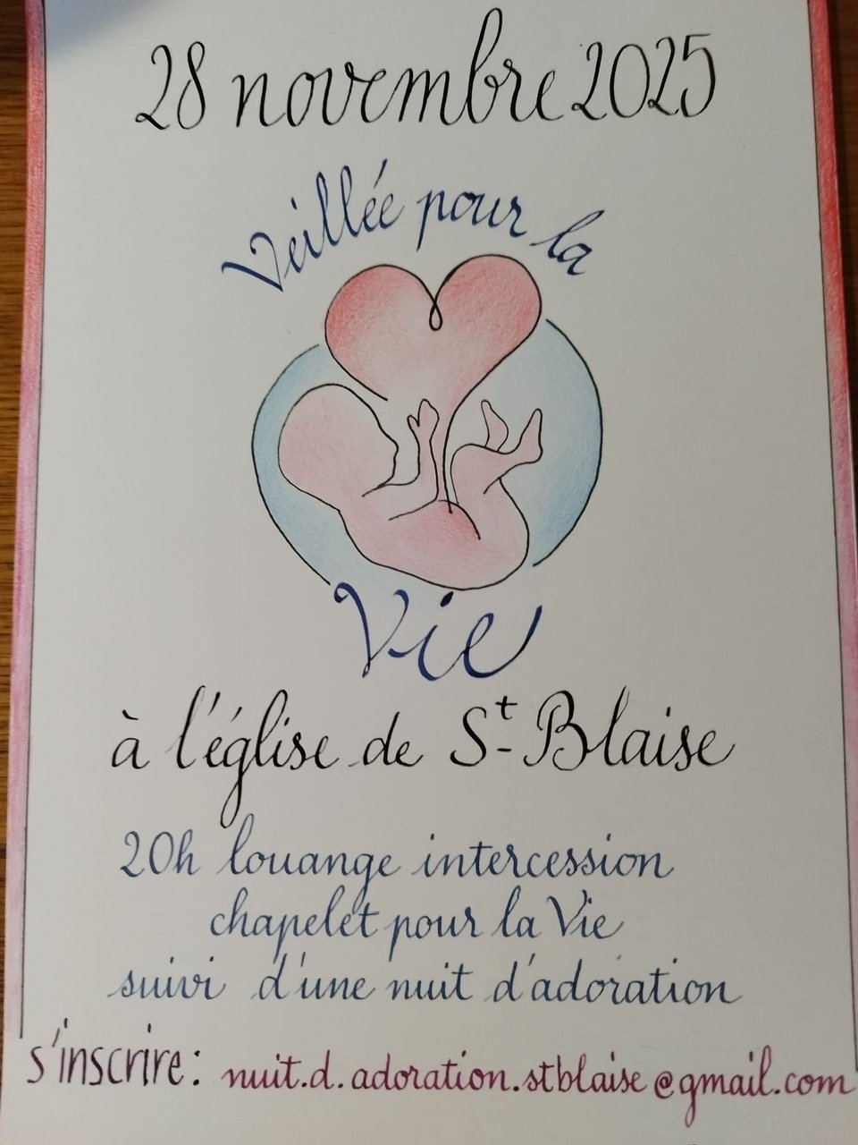 Veillée pour la vie