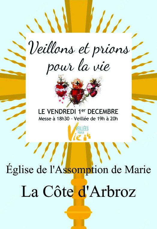 Veillée de prière pour la Vie Naissante